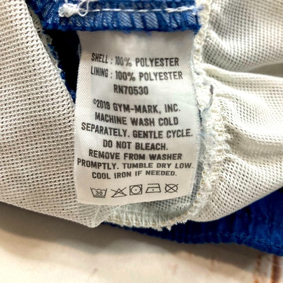 Crazy 8 Swim Trunks Blue Shark Sz M(7-8) - Picture 7 of 8